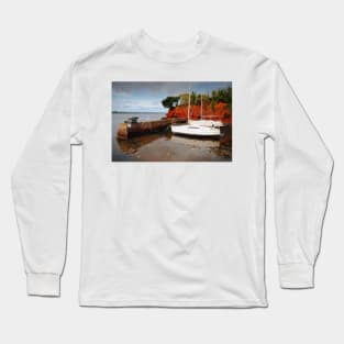 Lympstone On The River Exe Devon England UK Long Sleeve T-Shirt